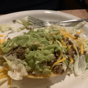 Tostaguac (guac was good!)