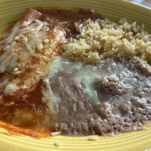 Lunch Cheese Enchilada