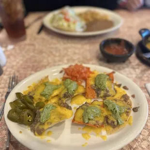 Half order of Nachoa à la Butler