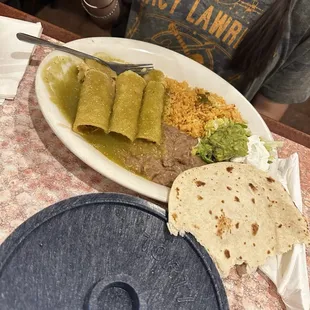 Enchiladas Verdes