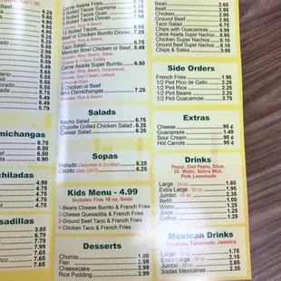 menu, sushi and sashimi