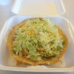 The "Flying Saucer" especial, this time with carnitas.