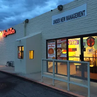 Nice drive up window