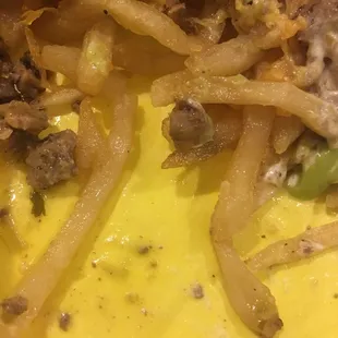 Fries that are just soaked in hot oil not crunchy fries at all.