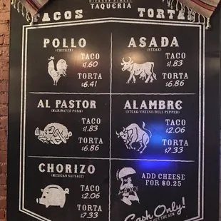 Remember - cash only