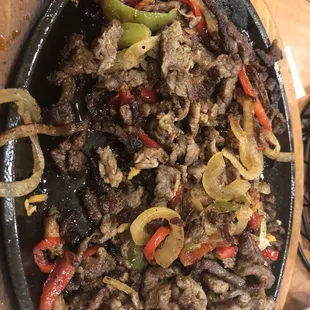 The worst beef fajitas Iv ever had