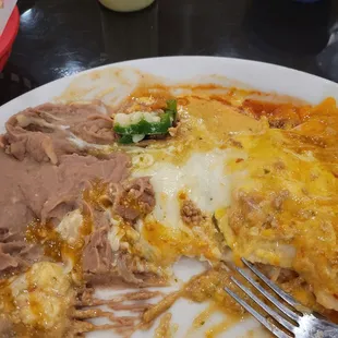 Tacos Banderas with Double beans