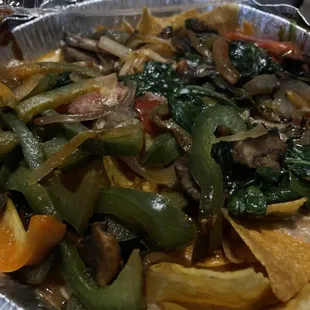 G. Veggie Nachos