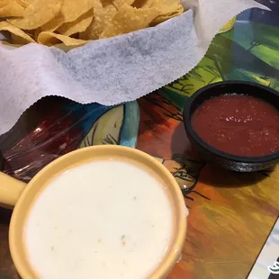 Chips, Cheese and Salsa