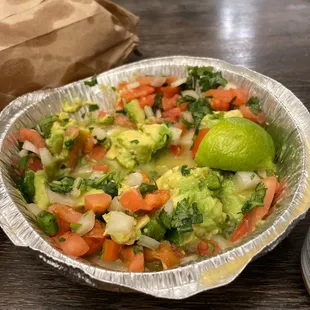 Large Texas Guacamole - now a half portion