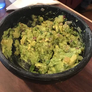 Table side quacamole