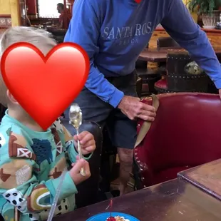 Free birthday ice cream!