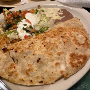 Quesadilla Fajita Plate