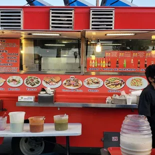 a food truck selling tacos