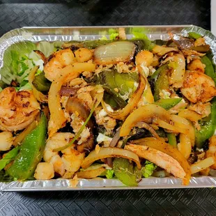 Seafood Burrito Bowl