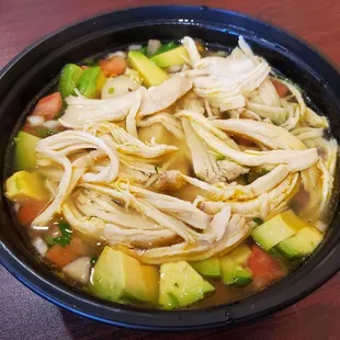 Chicken tortilla soup