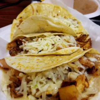 Tacos hawaianos