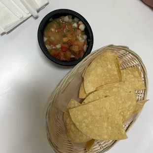 Chips and salsa