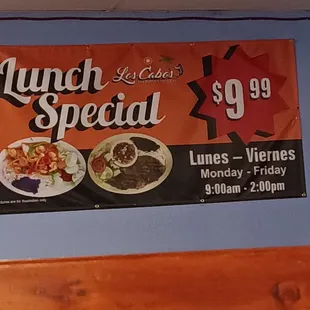 Lunch special