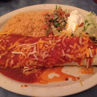 Carne Asada Burrito - Spicy and amazing!