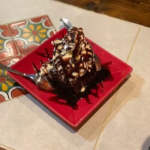 Brownie dessert