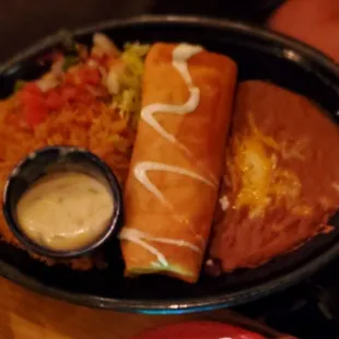 Steak chimichanga  (This is an off the menu item)