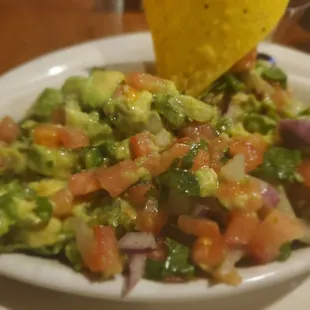 Real Guacamole Mexicano  The ingredients and flavor were great. I wasn&apos;t expecting it to be so cold.