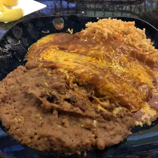 Cheese enchiladas- very good!