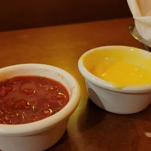 Salsa and Complimentary Queso