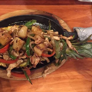Shrimp Pineapple Fajita