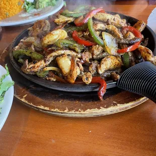 Shrimp Fajitas