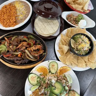 Our yummy spread! Sooo good!!!