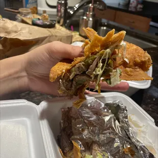 23. Beef Taco Combo Plate