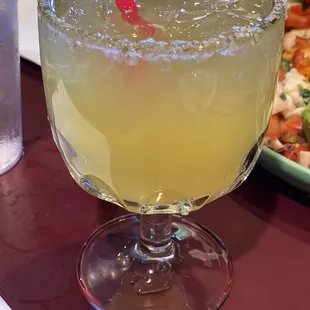 Margarita - warm and tasteless