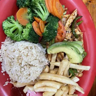 chicken fajitas