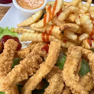 Calamari appetizer- so much!