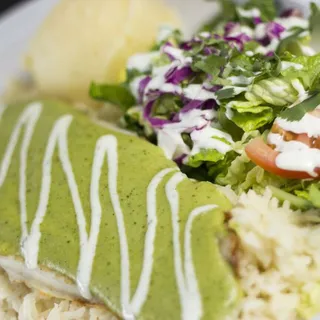 Poblano fish fillet