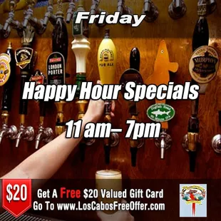 happy hour specials