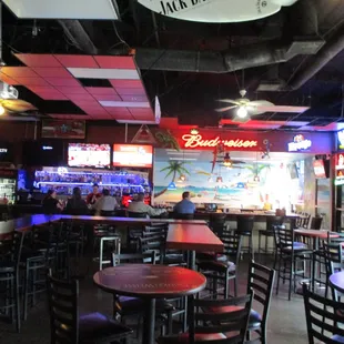 Long bar view from afar