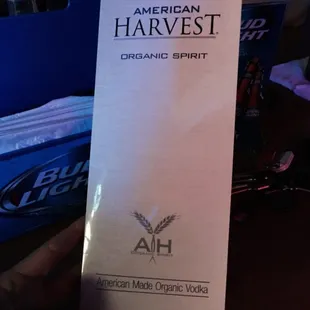 Carrying organic vodka now. Only $1 less than kettle one ($10 or so)