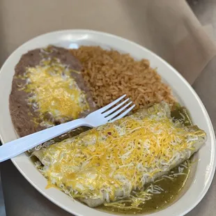 a plate of food