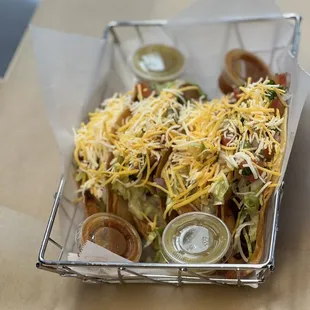 a basket of food