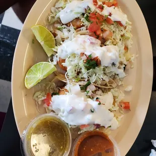 Shrimp tacos