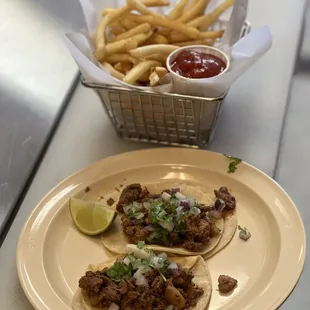 tacos, food