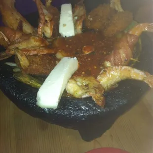 Molcajete of seafood