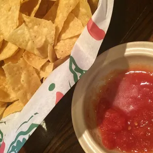 Chips and salsa