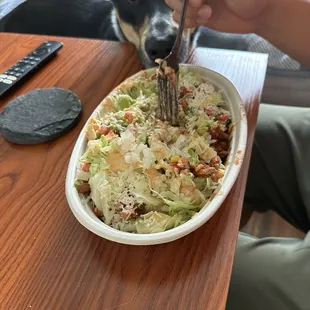 El Pastor burrito bowl