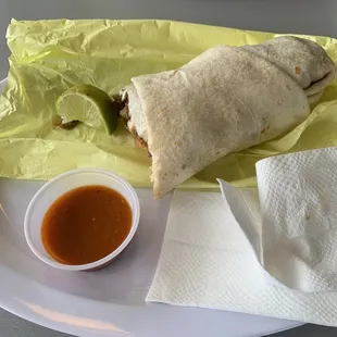 Regular burrito