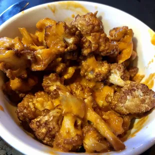 Happy hour buffalo cauliflower