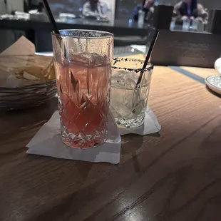 Fresa ranch water and El Pelón